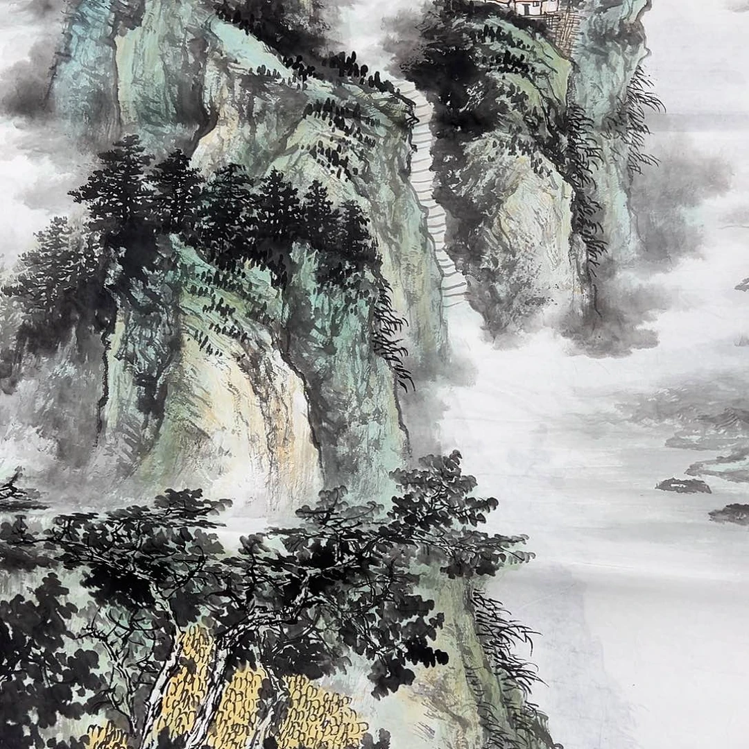 国画纯手绘作品欣赏