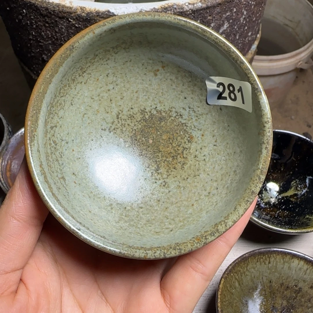 一***茶茶盏柴烧建盏闪购链接281