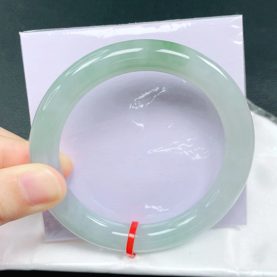 翡翠未镶嵌手镯59圈