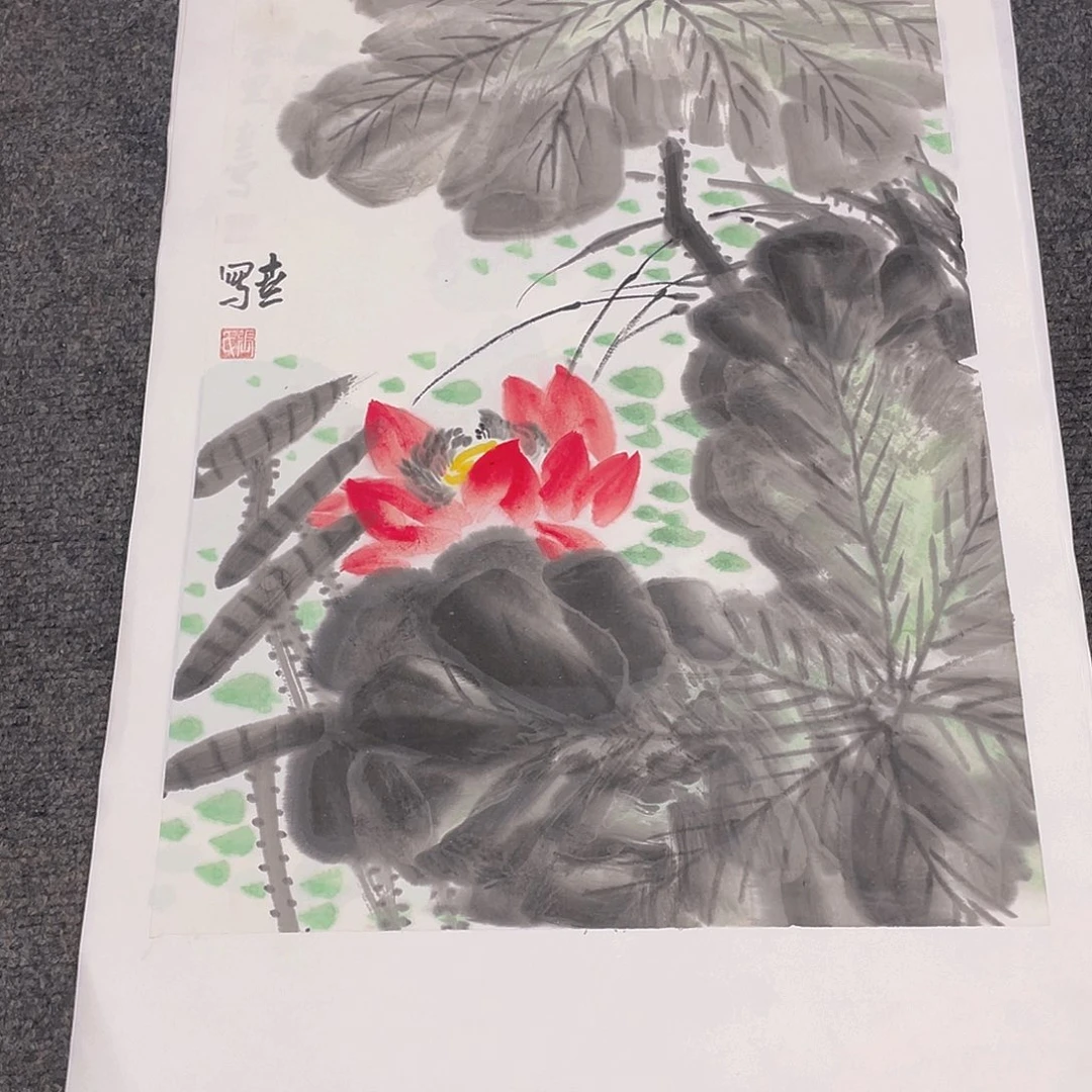 国画1.4平尺纯手绘国画作品
