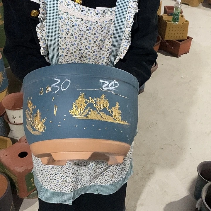 紫砂花盆紫砂花盆