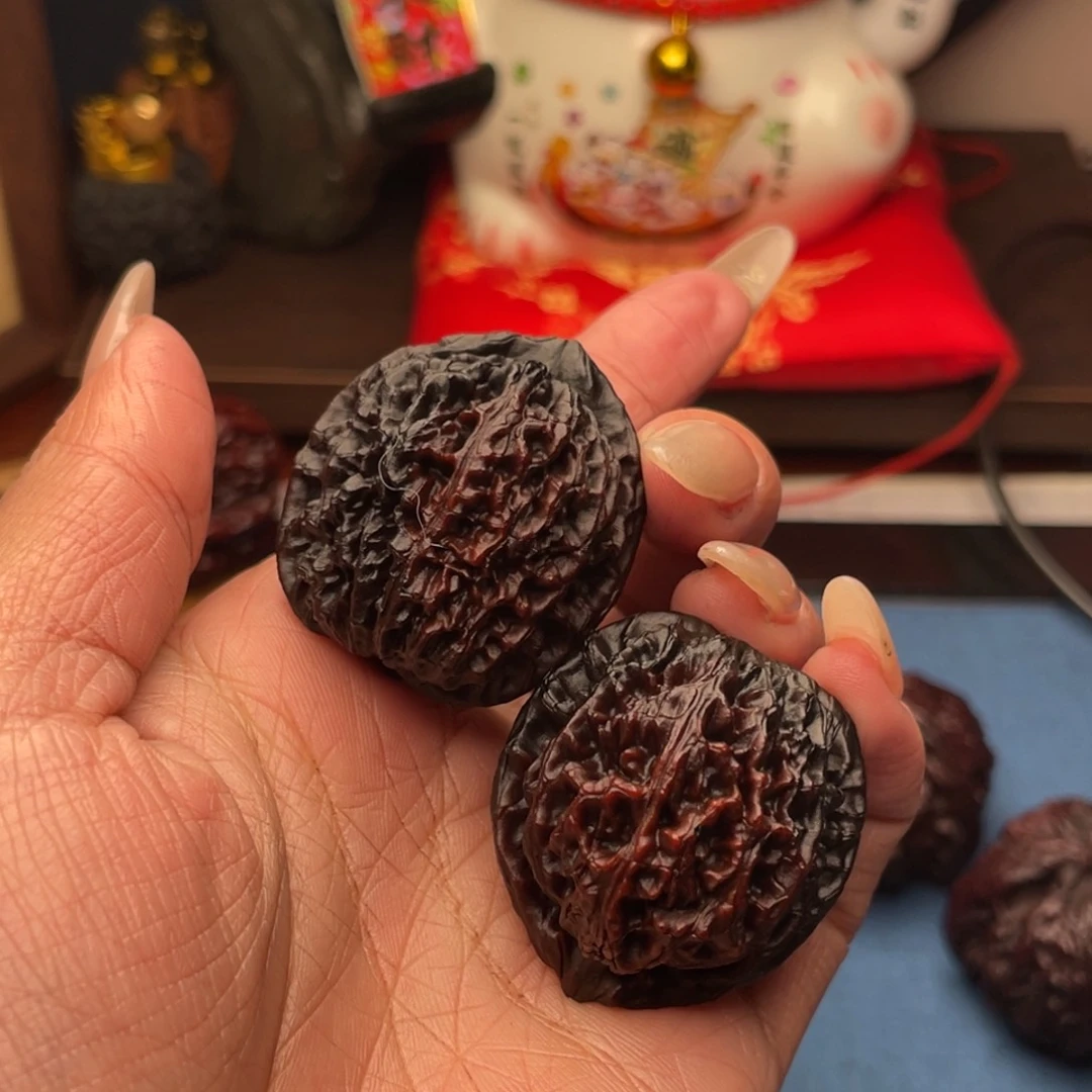 吊坠文玩核桃荔枝纹