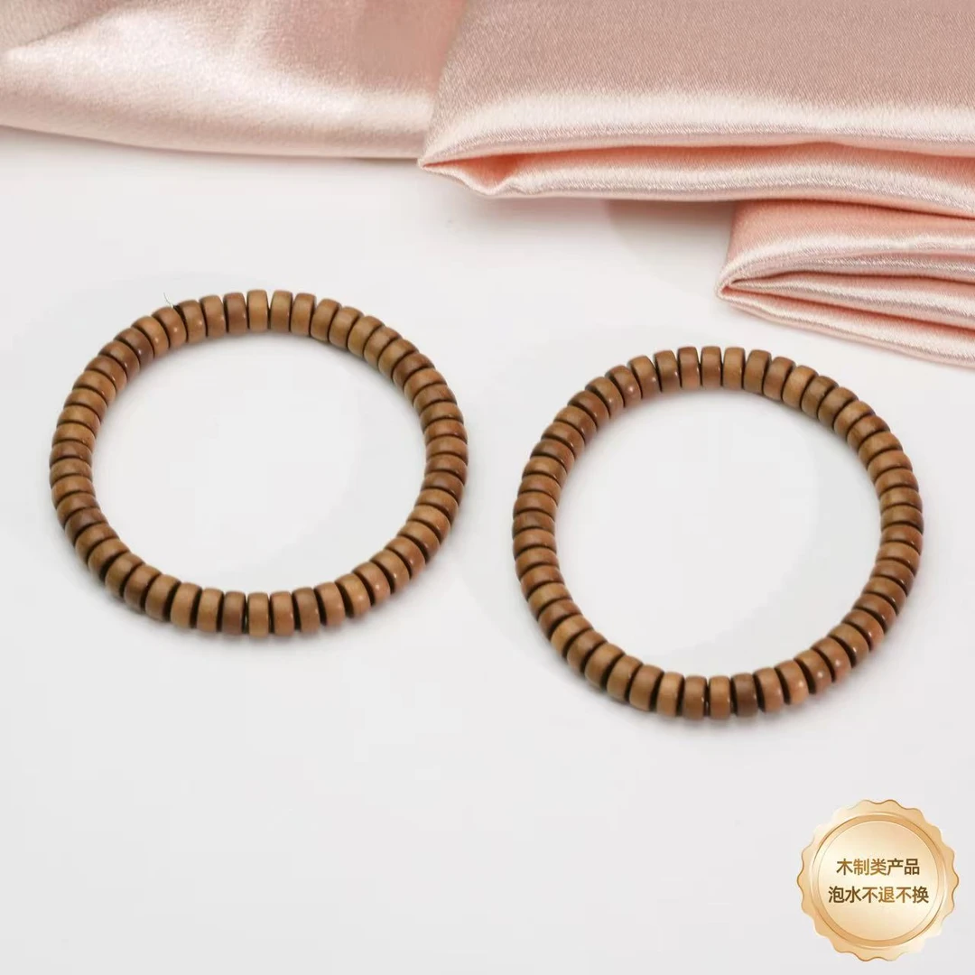 【小北珠宝】老山檀单圈手串约3*7mm带瓶【多样性发一件】3-WH266X73