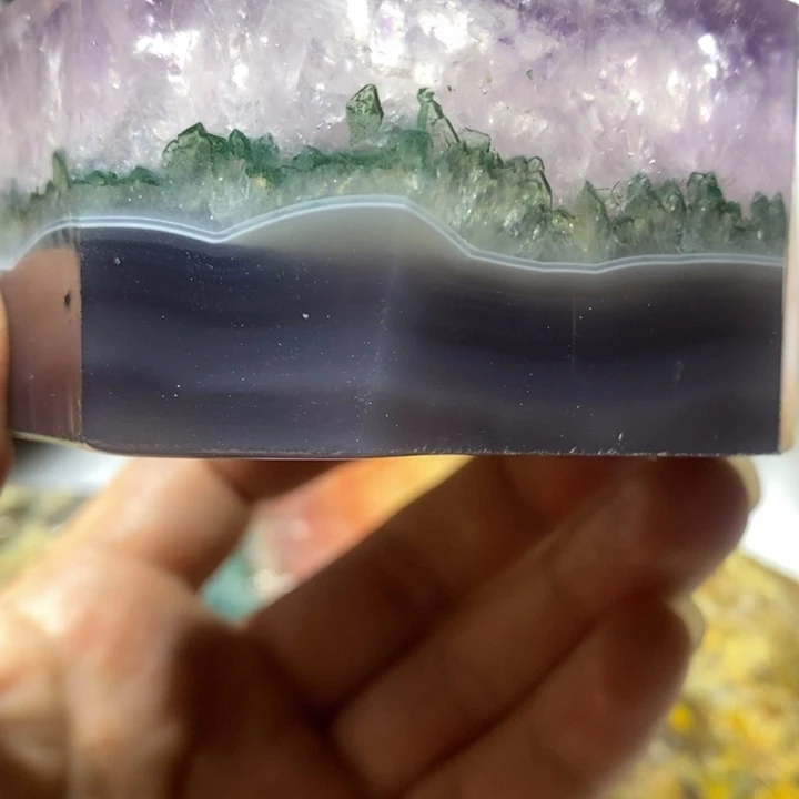 定制石英质玉董**豆手镯定制57