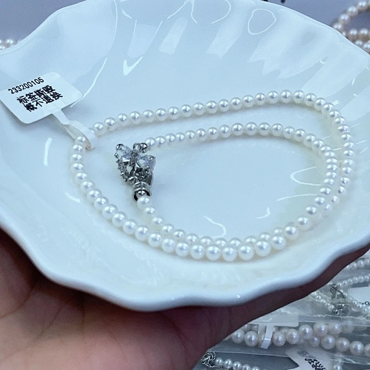 未镶嵌颈饰淡水珍珠