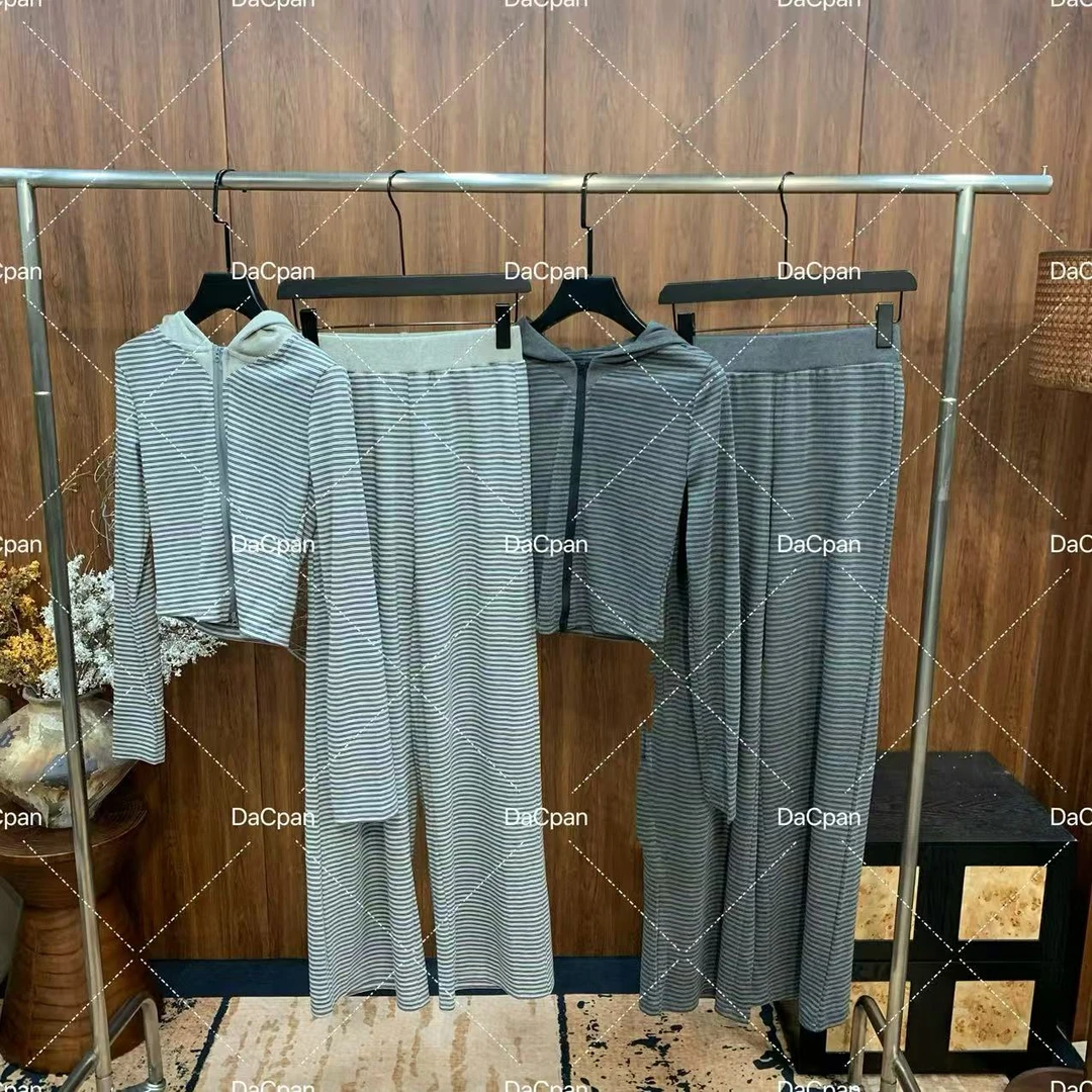 DACPAN-“松弛感”条纹套装 外套+长裤 2025/盼·PP 3519