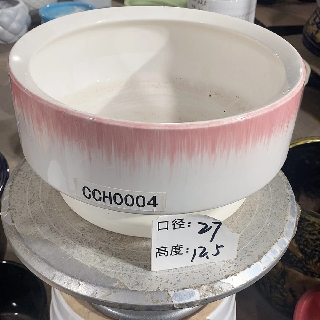 【闪购商品】陶瓷微瑕花盆-CCH004-1个大号