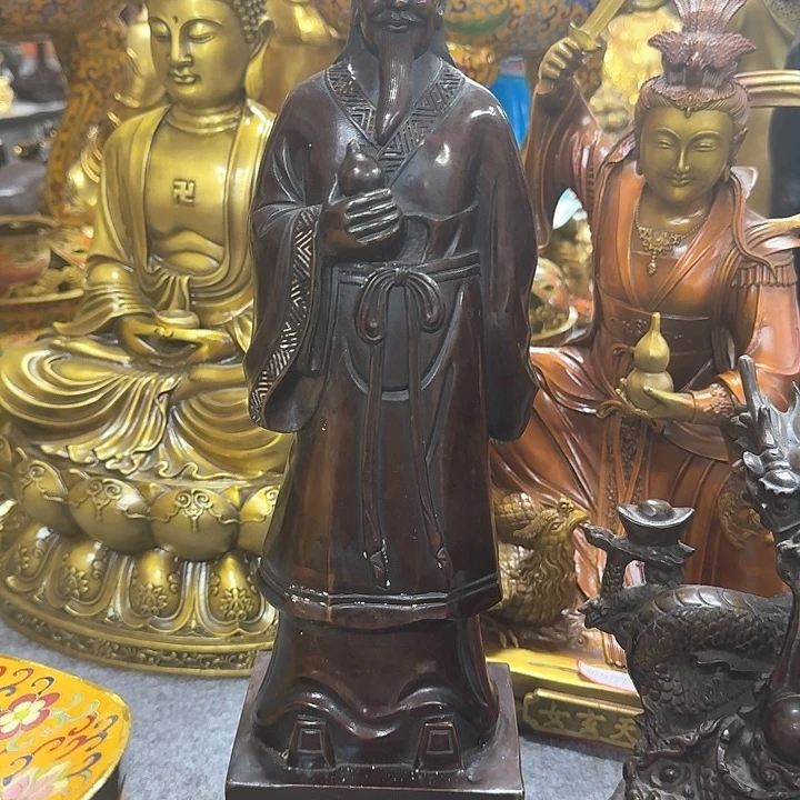 北***漂铜瑞锦堂工艺品包邮