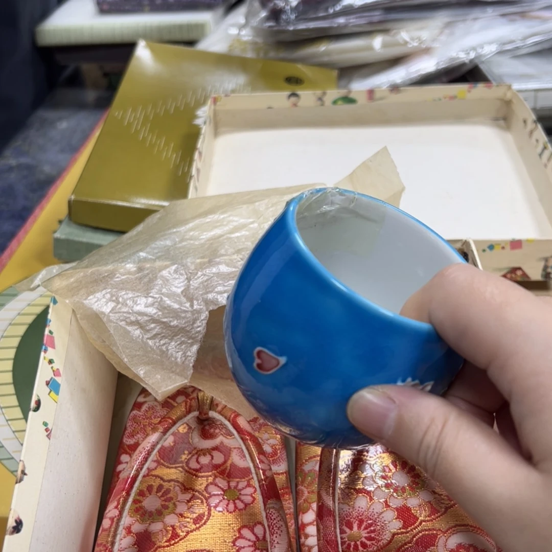 【闪购商品】天**云陶瓷马克杯带盖勺