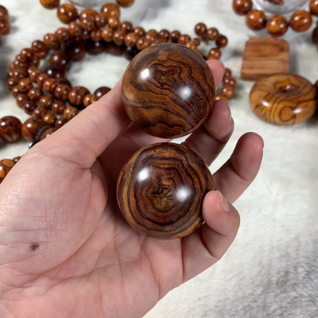 黄花梨/降香黄檀4.0保健球