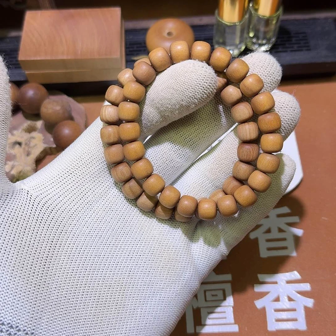 檀香木8×9×23顺纹单圈