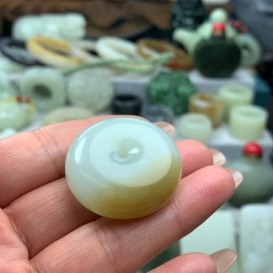 和田玉挂件未镶嵌