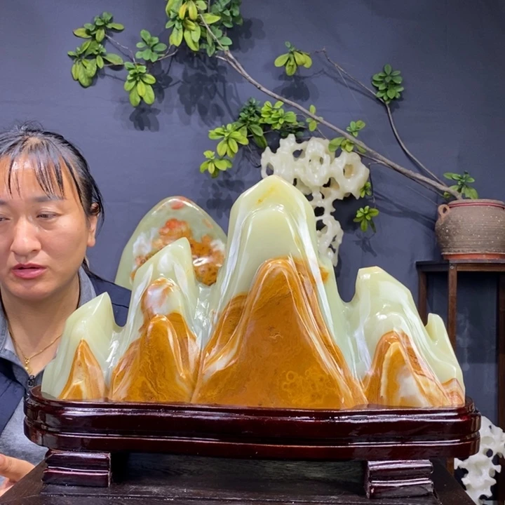 石材精品古青石摆件