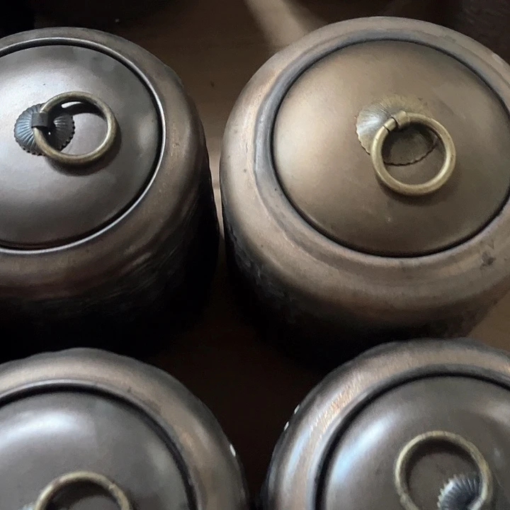 摆件三润陶瓷茶叶罐密封罐