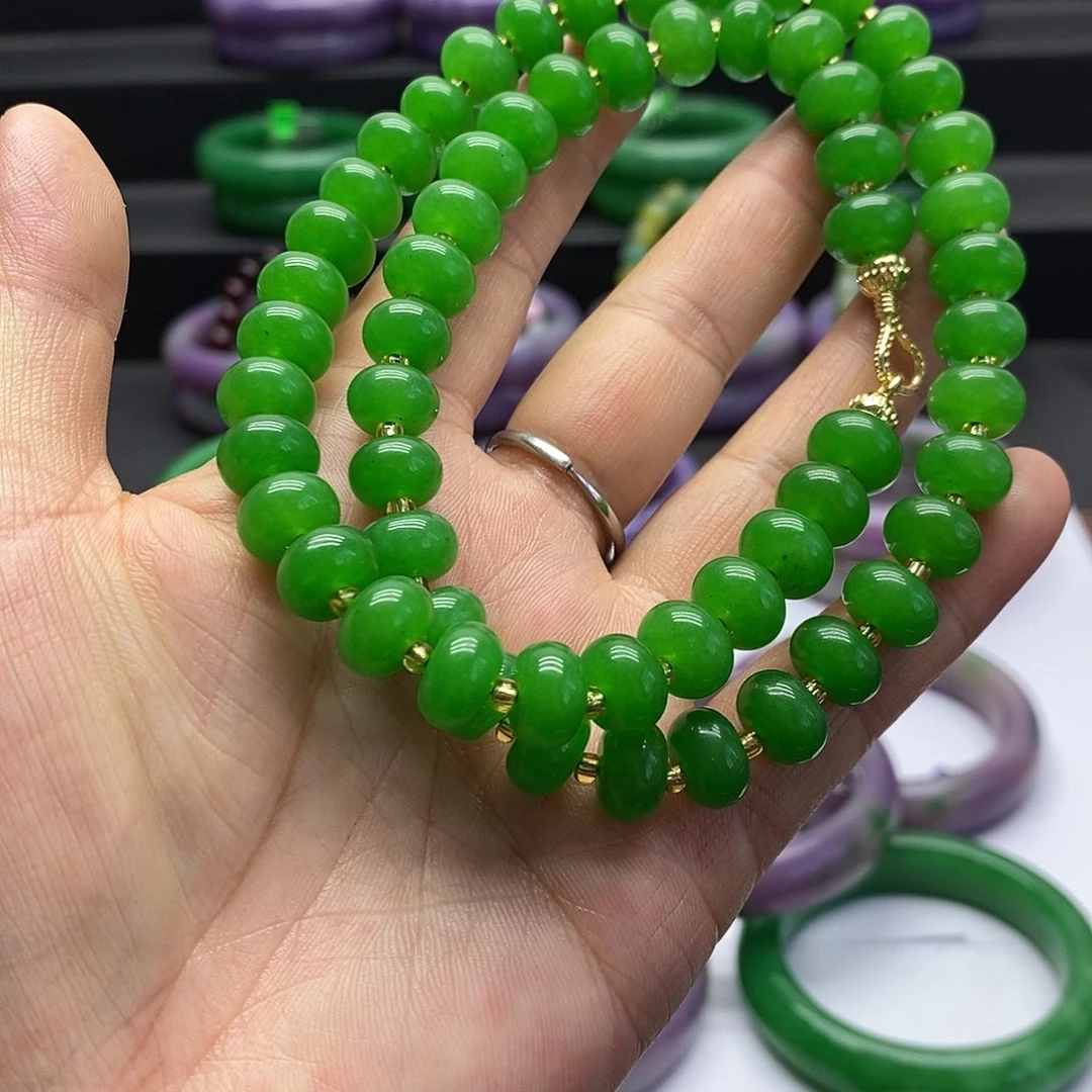 项链未镶嵌石英质玉