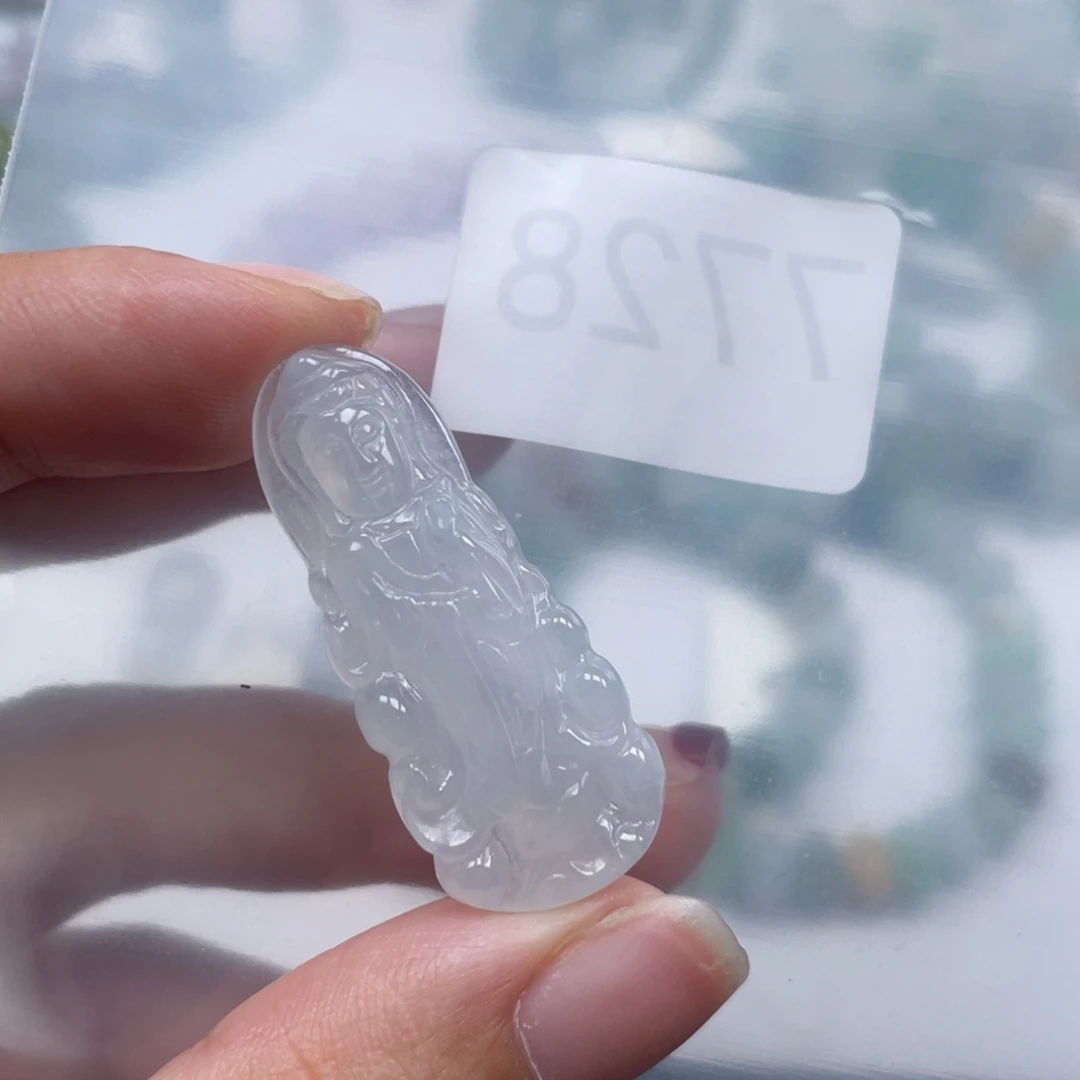 翡翠未镶嵌颈饰天然a货缅甸翡翠