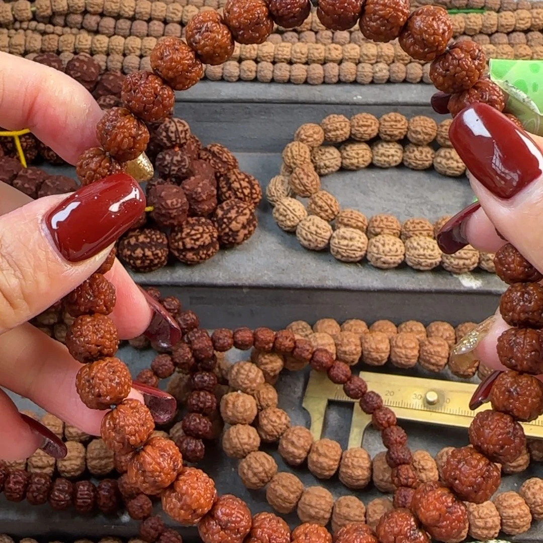 金刚菩提手串10.5梅花龙鳞手串