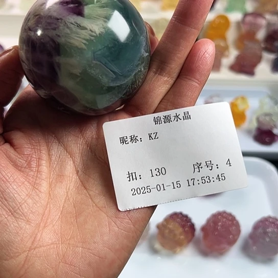 萤石萤石摆件未镶嵌K*