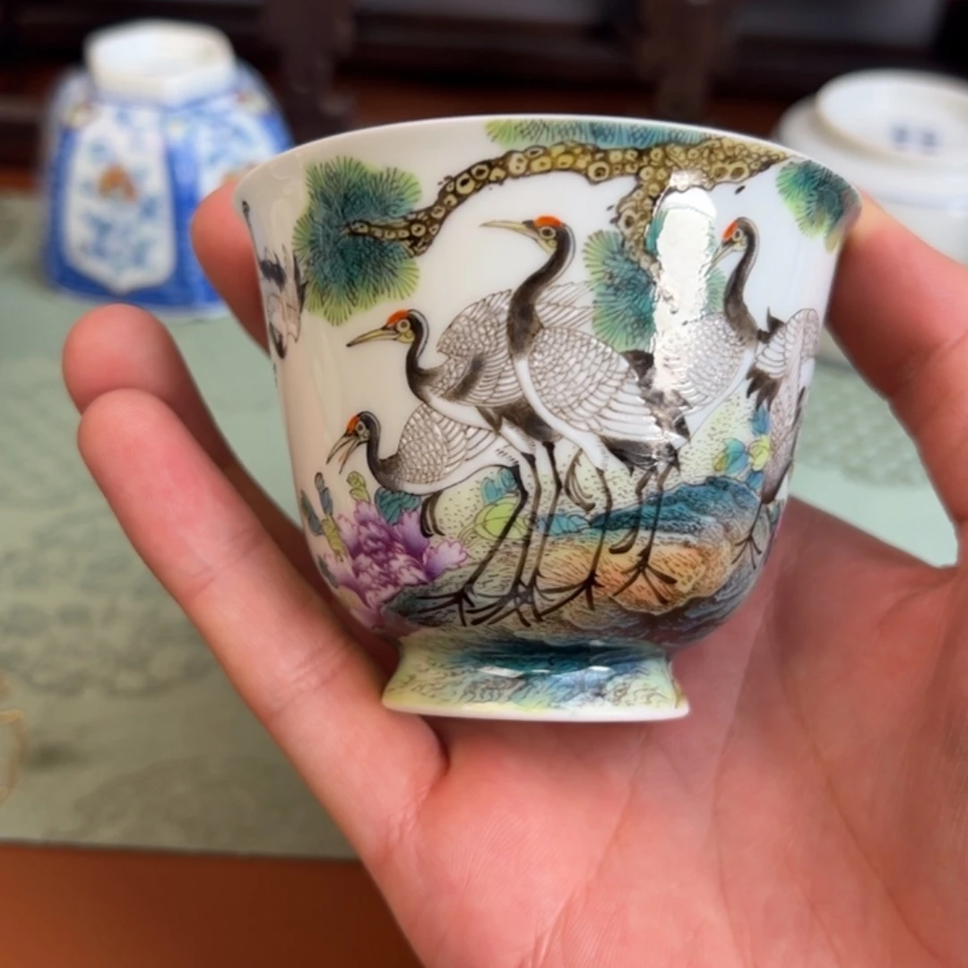 瓷片香****哥景德镇瓷器手工手绘