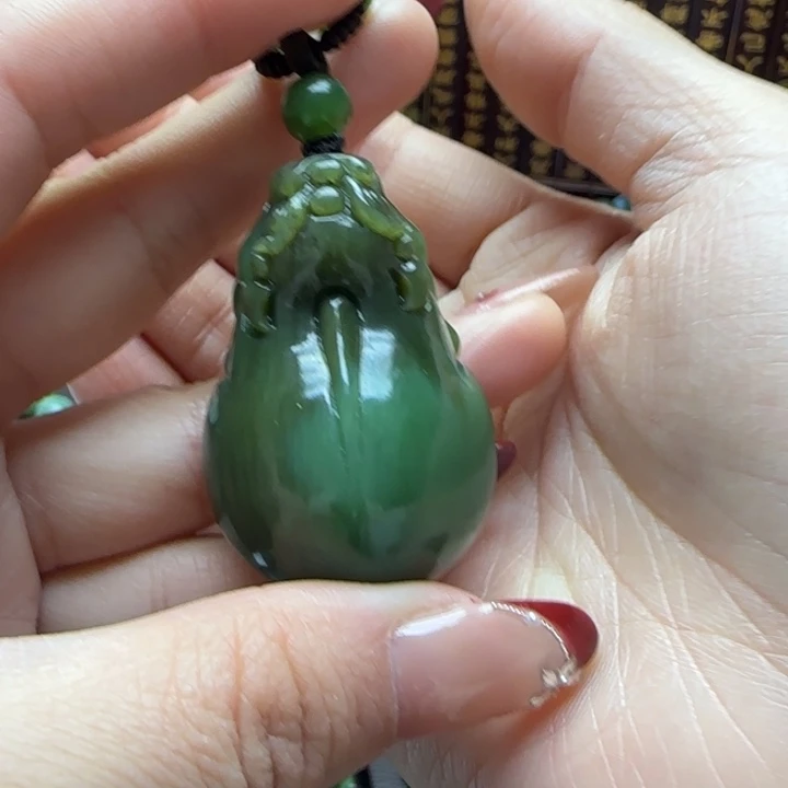 和田玉（碧玉）吊坠未镶嵌