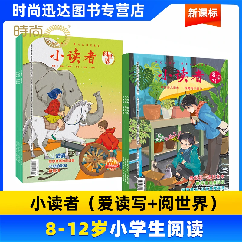 小读者2025年订阅夏天素材汉字工作订阅出版社读书美文经典书少儿