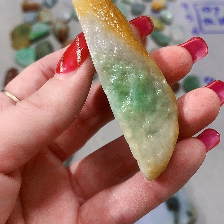 未镶嵌手串翡翠用****2纯天然