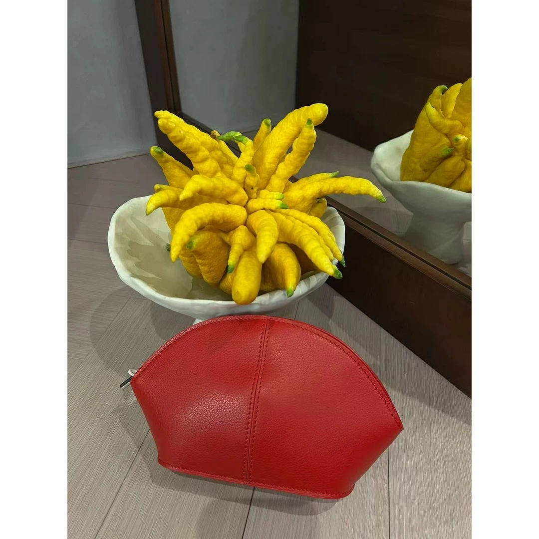 6810红色小牛皮【点点精选】新款时尚轻奢百搭气质女包