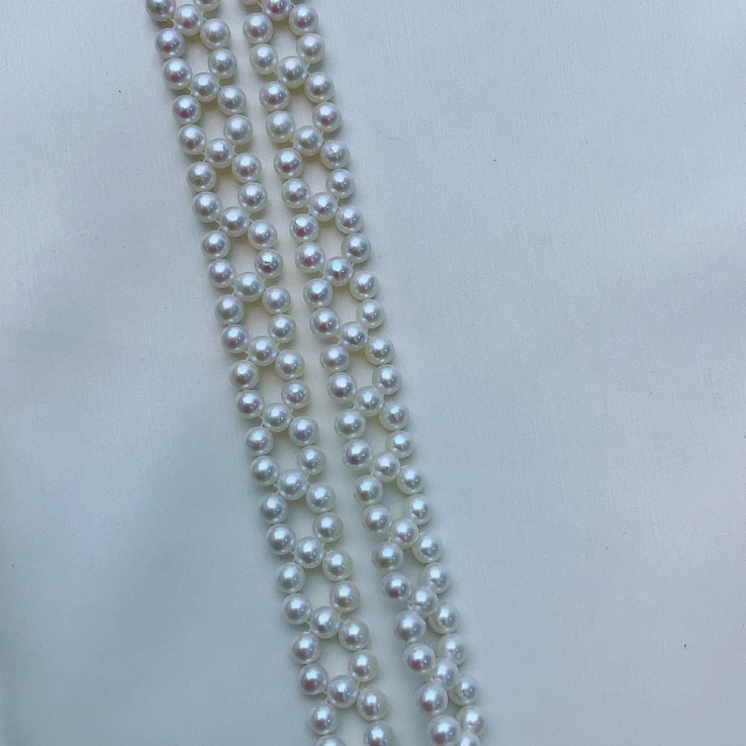 淡水珍珠未镶嵌颈饰W20