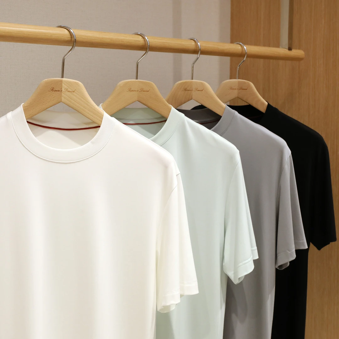 【241912053】零感呼吸超细旦 软糯莫代尔Air空气感男士短袖T恤