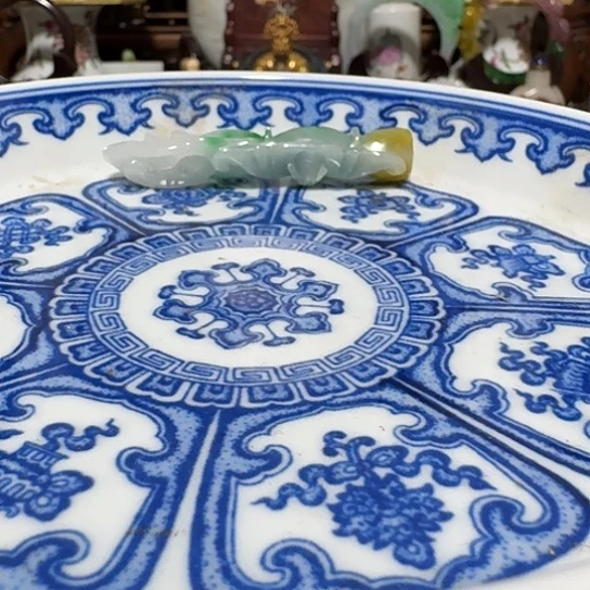琉璃手工艺品器物之美青花手绘