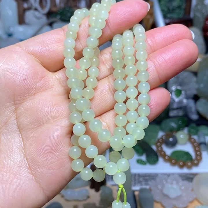 和田玉未镶嵌项链