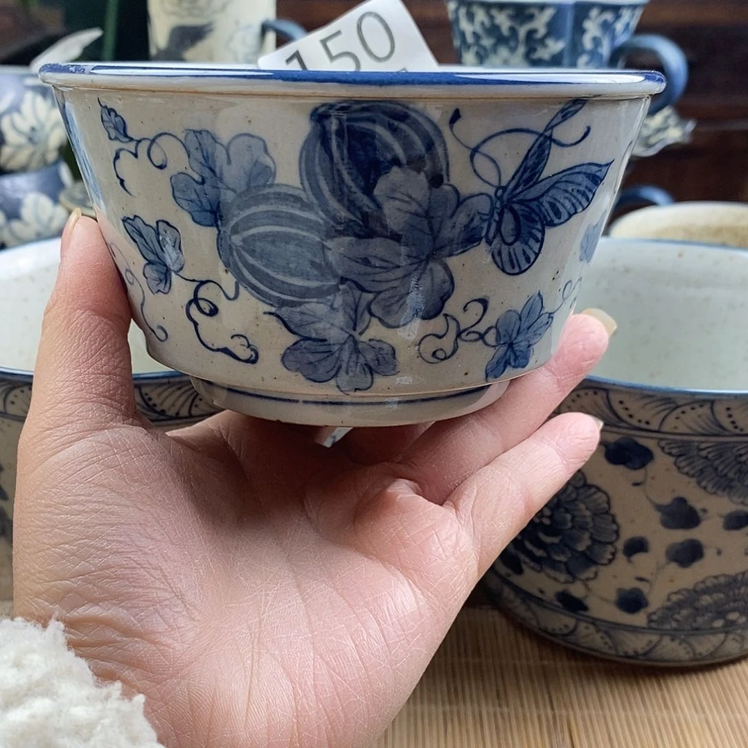 手工手绘青花陶瓷