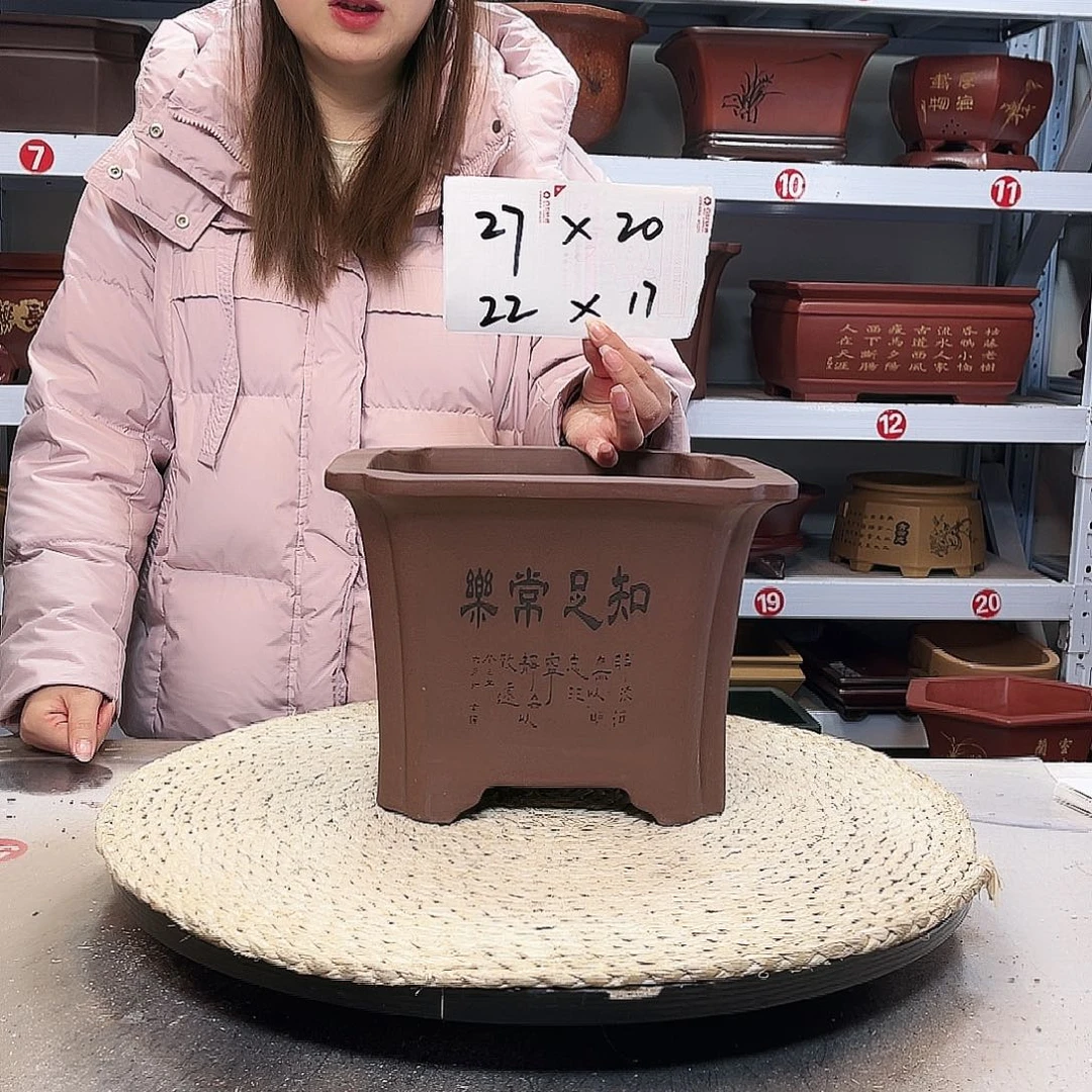 紫砂花盆紫砂花盆