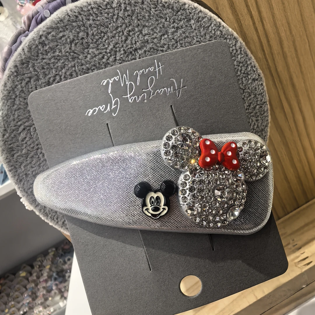 F434银色米妮闪闪掰掰夹