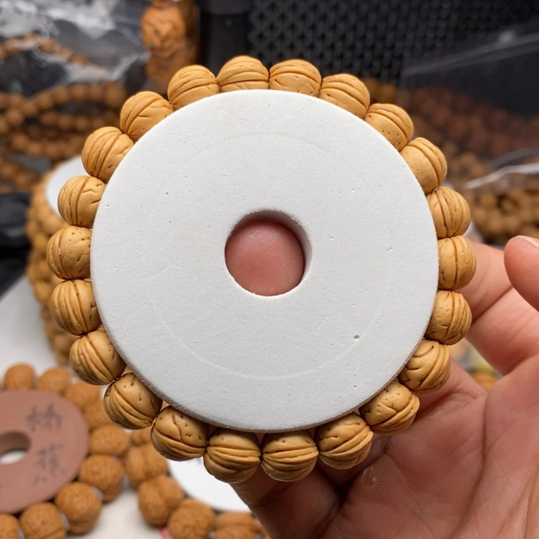 文玩核桃手串女**?野生桃核11