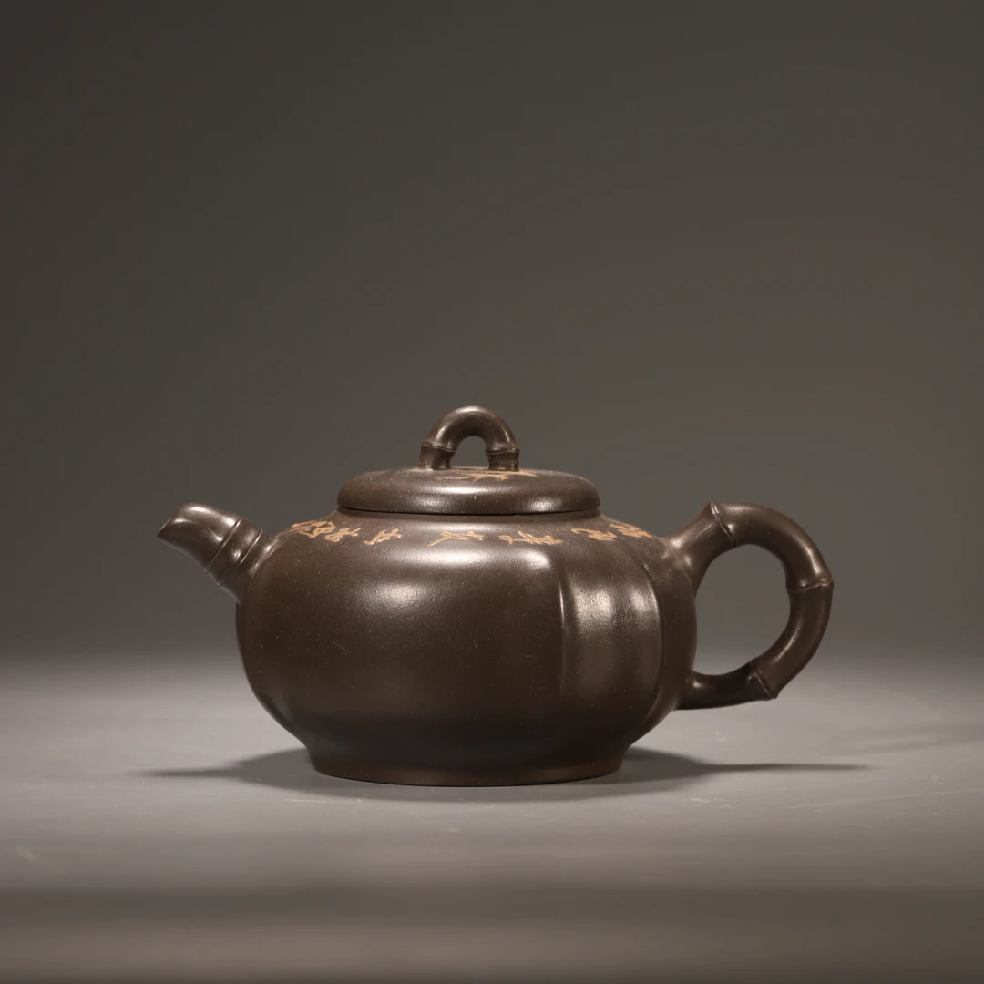 HY41 墨竹雅韵紫砂壶