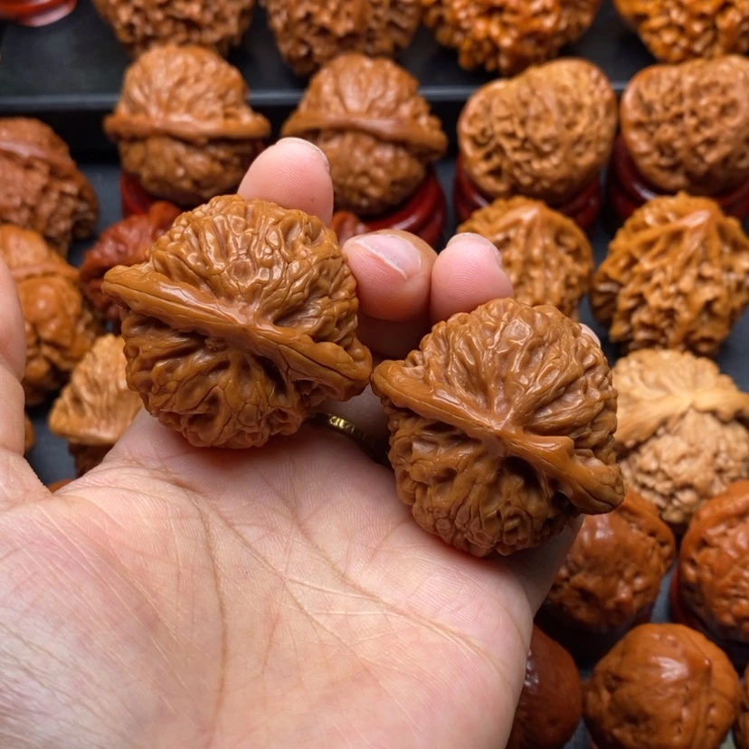 【闪购商品】文玩核桃把件43宫灯