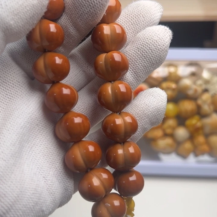 S***˗猴头核桃手串猴头