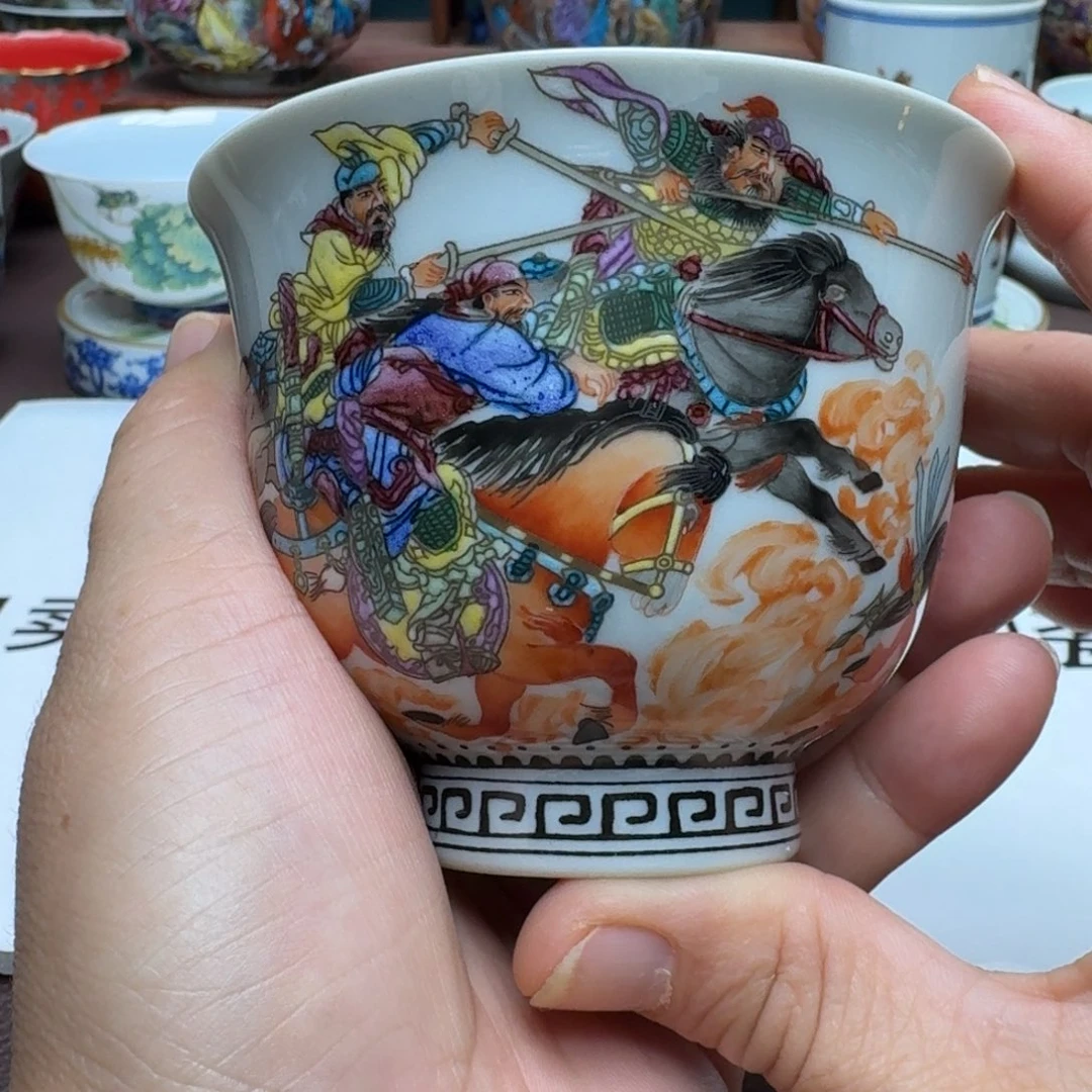 景德镇手工手绘展示