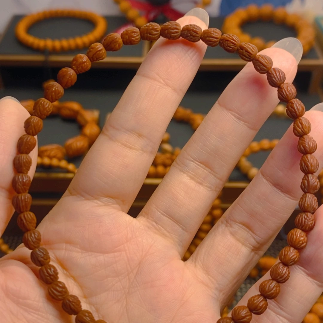 珽***珽桃核吊坠秦岭森林05