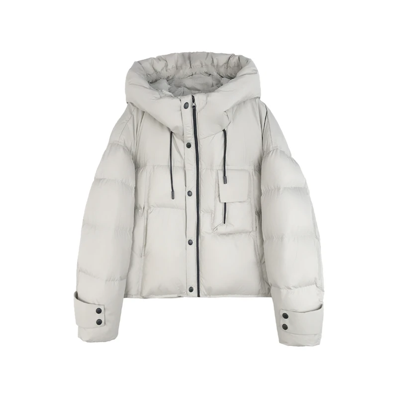 【丽公主】90白鸭绒新款羽绒服240259