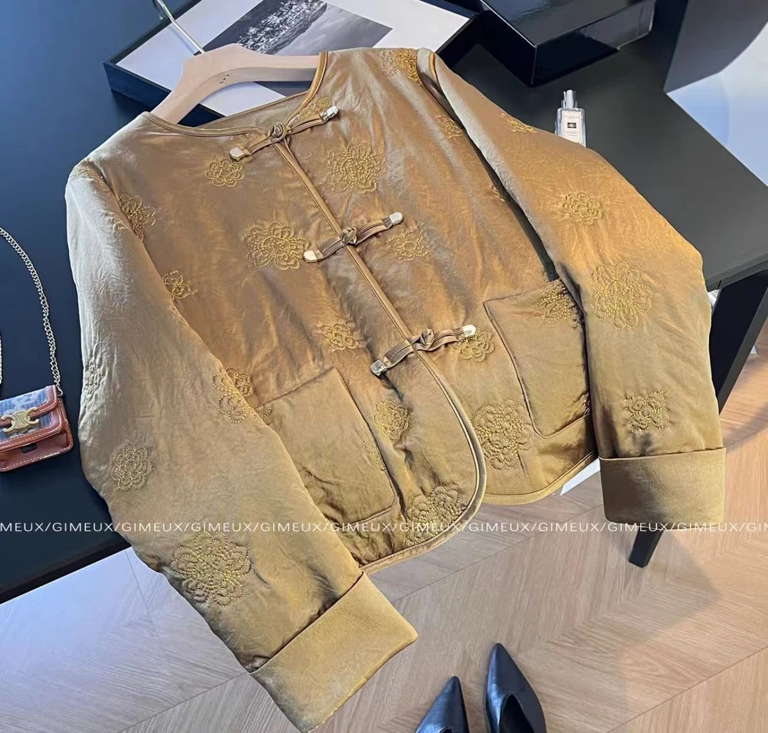 【棉服】人家富贵--新中式双面双穿加棉设计师高定轻奢宽松休闲复古