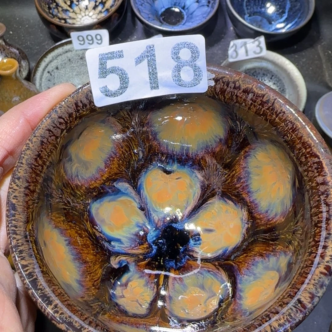 茶盏福建盏茶器束口