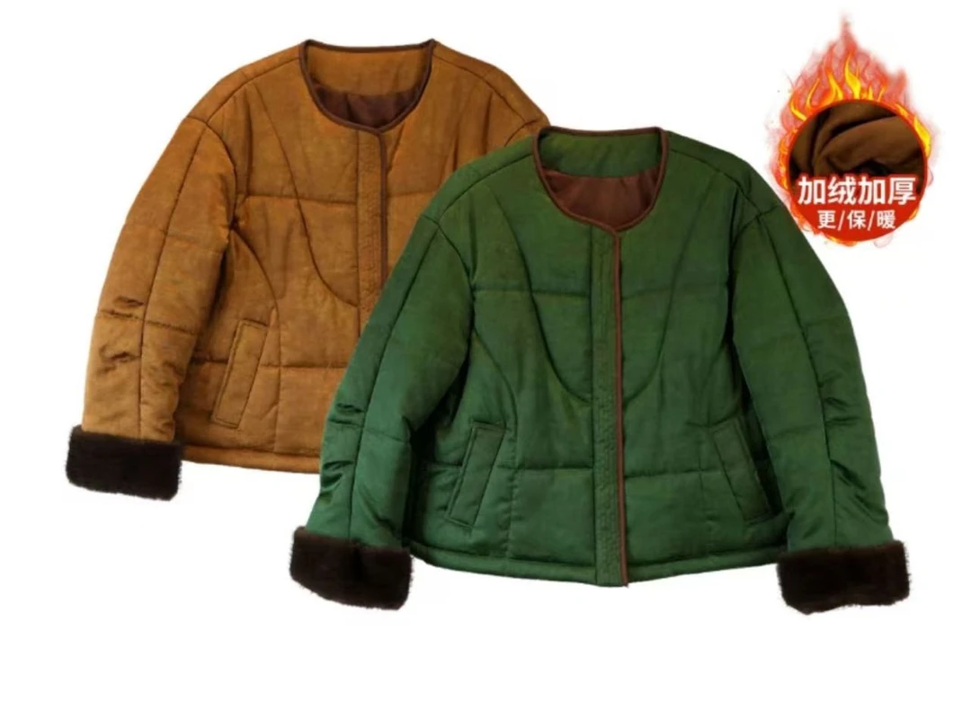 （香风运费补贴）新中式气质时尚轻奢夹棉国风休闲冬季百搭上衣外套