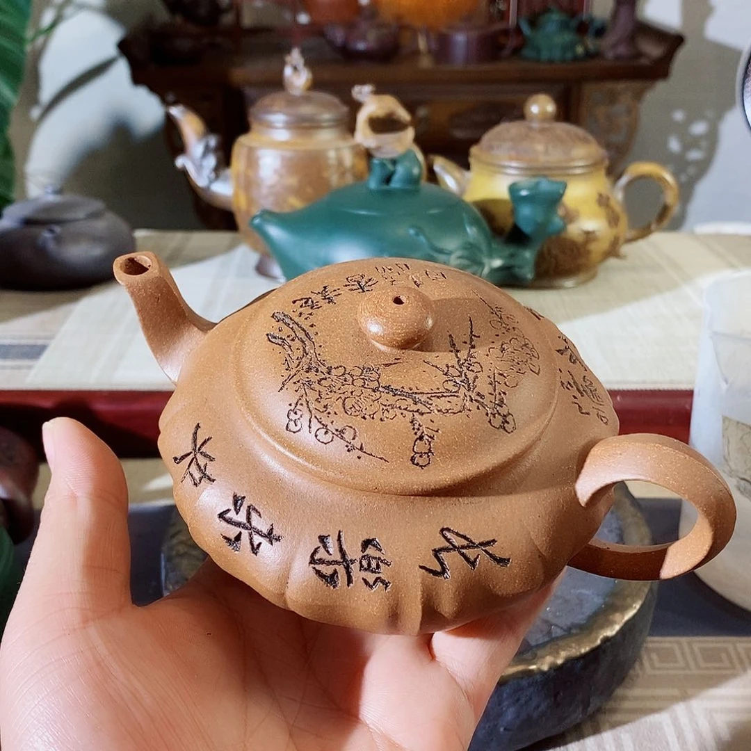 紫砂茶壶宜兴紫砂壶的人在