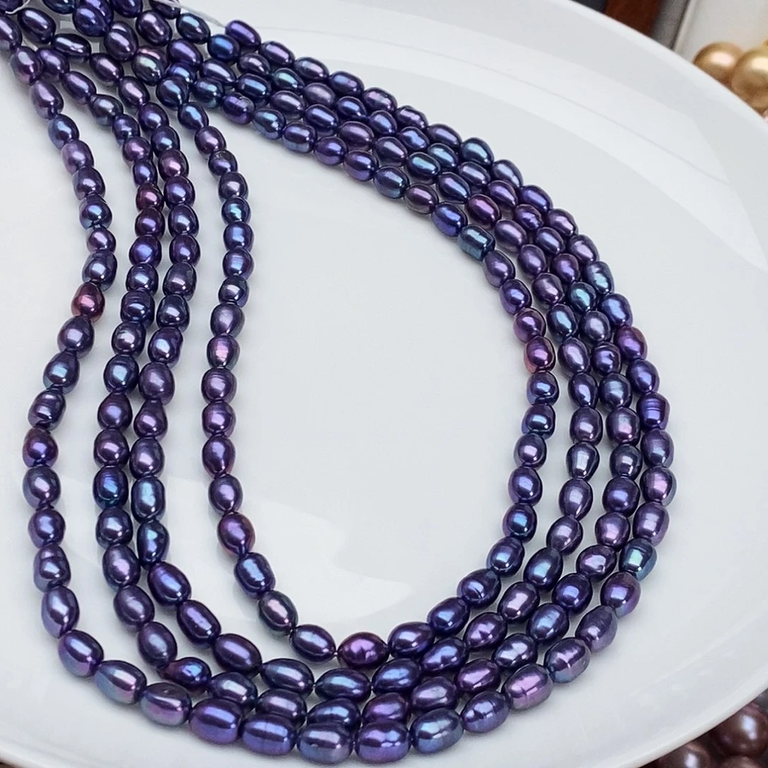 银S925镶嵌淡水珍珠颈饰