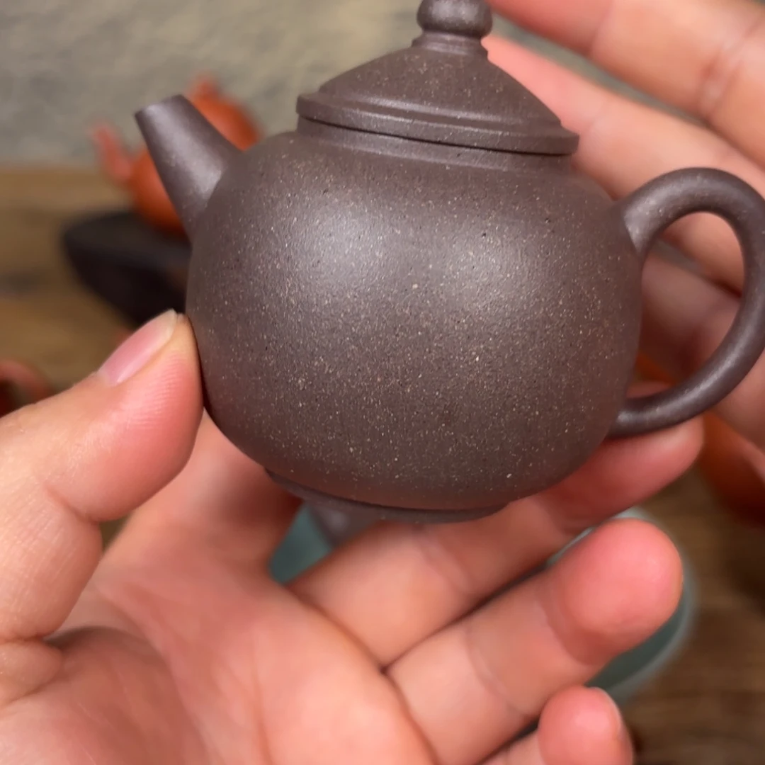 茶壶紫砂巨轮壶90容量
