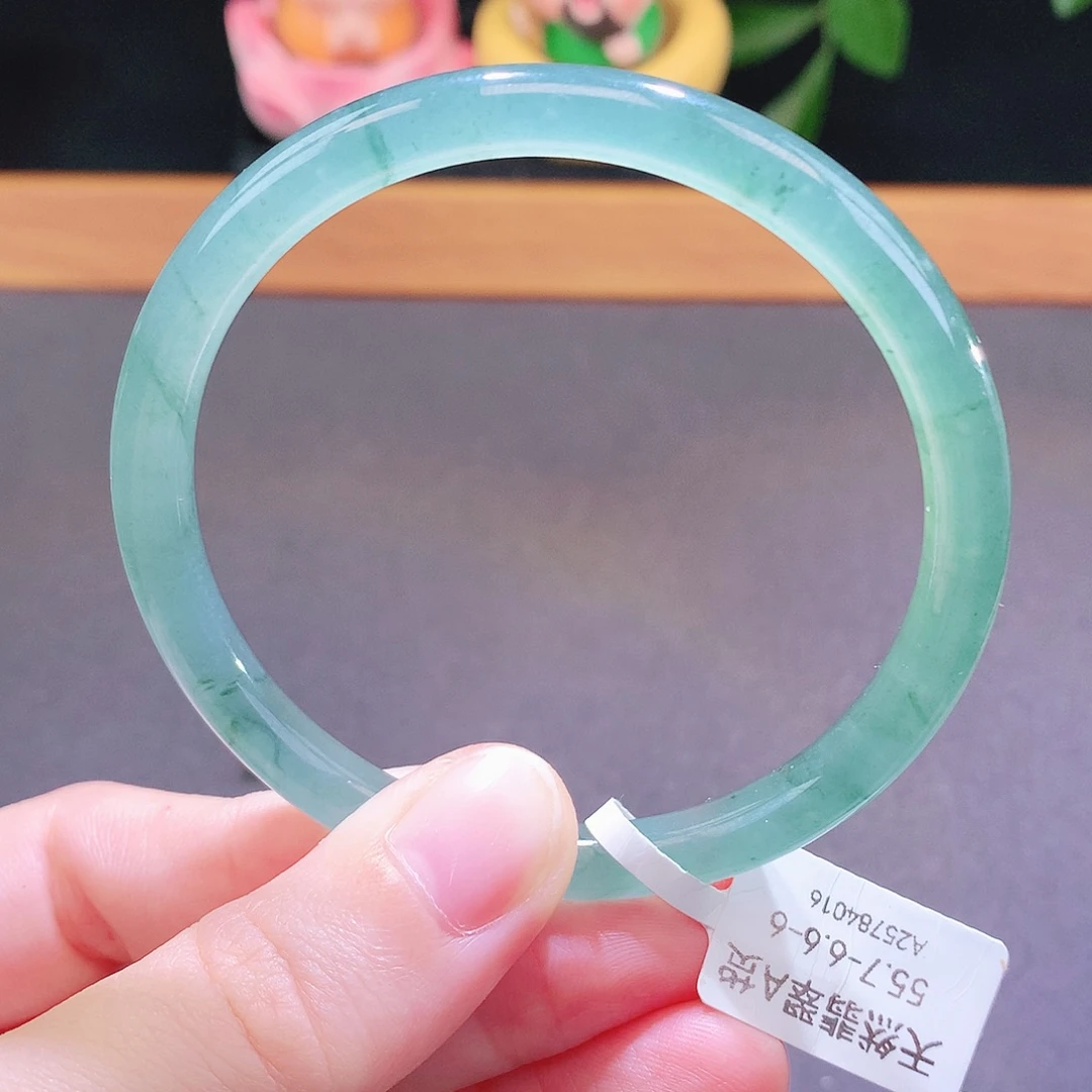 翡翠未镶嵌手镯天然翡翠