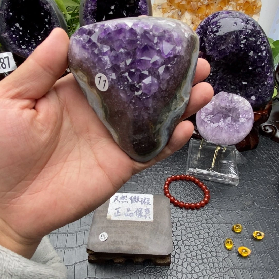 未镶嵌大型摆件（非配饰）紫晶