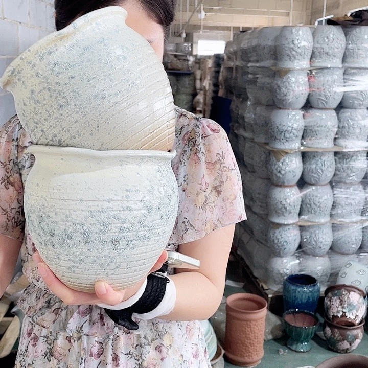 红陶瑕疵高15/15两个